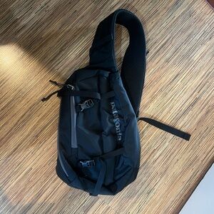 Patagonia Black Sling Pack - Streamlined Crossbody Belt Bag